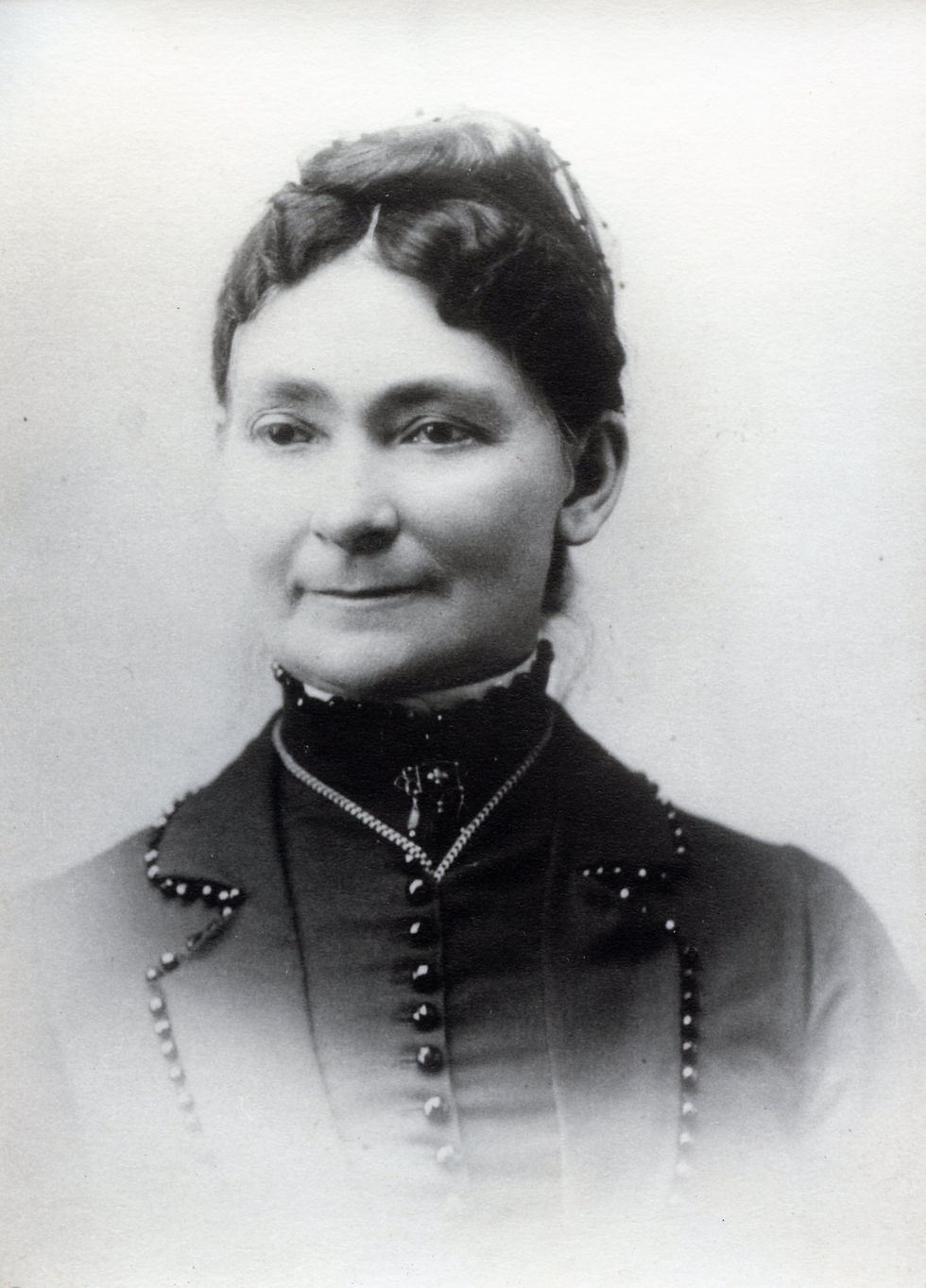 Emily Jane "Emma" Guthrie (1838-1917) , Schoolteacher and mother, Paris, IL