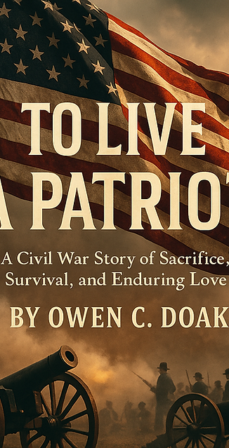 TO LIVE A PATRIOT Cover.