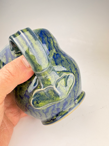 Blue Over Yellow Makes Green | Shape Theory Ceramics