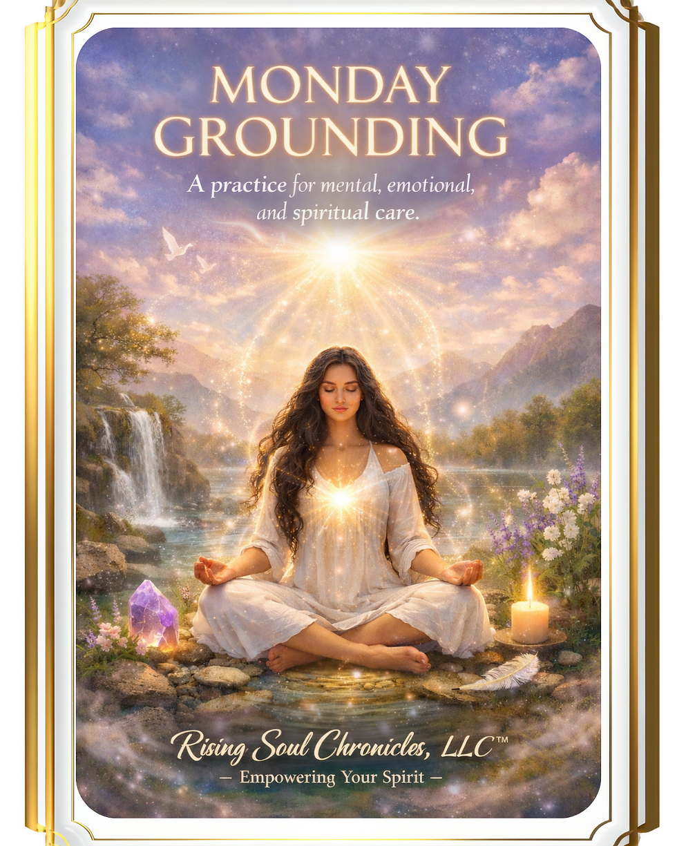 MONDAY GROUNDING NEWSLETTER