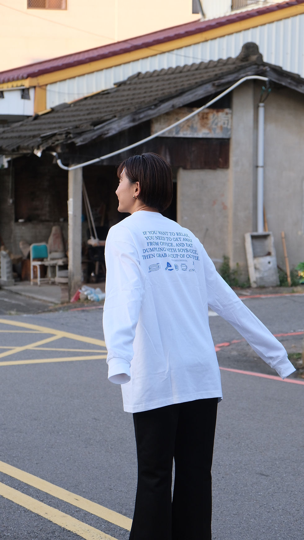 縮圖：放鬆吃餃薄長袖