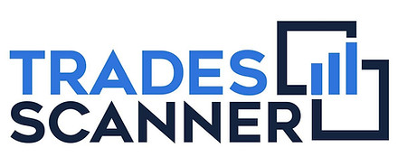 TradesScanner Logo, Symbol für effizientes Trading.
