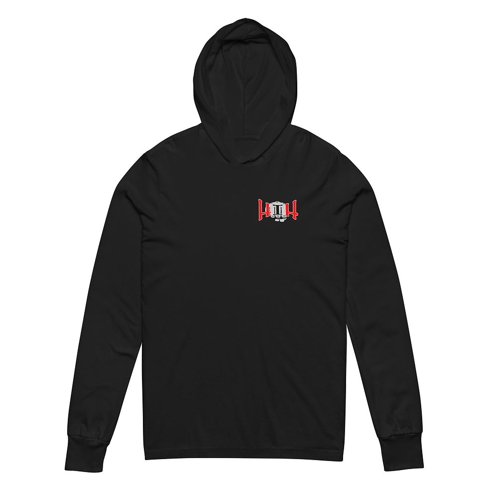 Thumbnail: Hit It Hard Hooded Long-Sleeve Tee