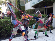 Immersive Performance and entertainment for Red Bull Guest House Miami Beach with CircX 