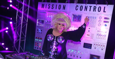 Art Basel Public Sector Performance Lady Bunny's Intergalactic Disco with CircX Entertainment and Production 