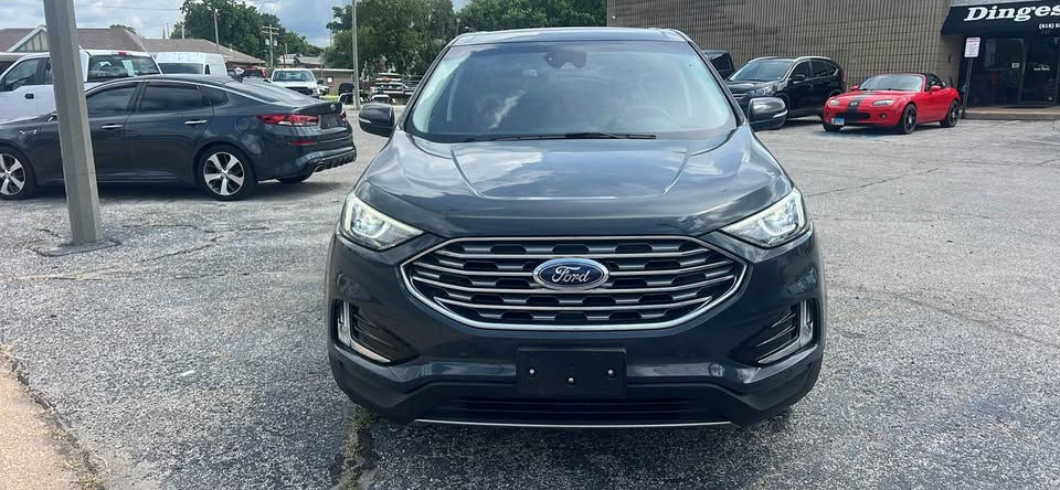 Thumbnail: 2021 Ford Edge Titanium Sport Utility 4D (2FMPK4K90MBA36914)