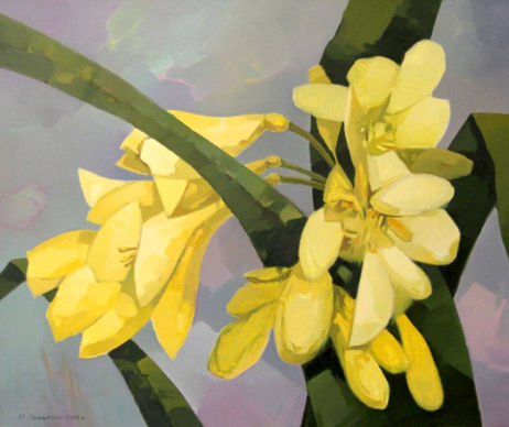 Кокорин Михаил Александрович Кливия х.м.47х56 2012г.jpg