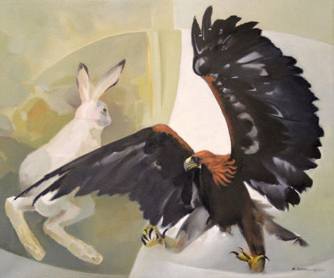 Кокорин Михаил Александрович Анахронизм х.м.55х66 2022г.jpg