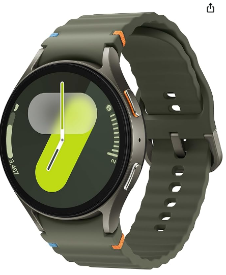 SAMSUNG Galaxy Watch 7 Bespoke Edition 40mm Bluetooth AI Smartwatch w/Energy Score, Wellness Tips, Heart Rate, Sleep, Fitness Tracker, Wine Fabric Band, Cream, US Version, 1Yr Manufacturer Warranty