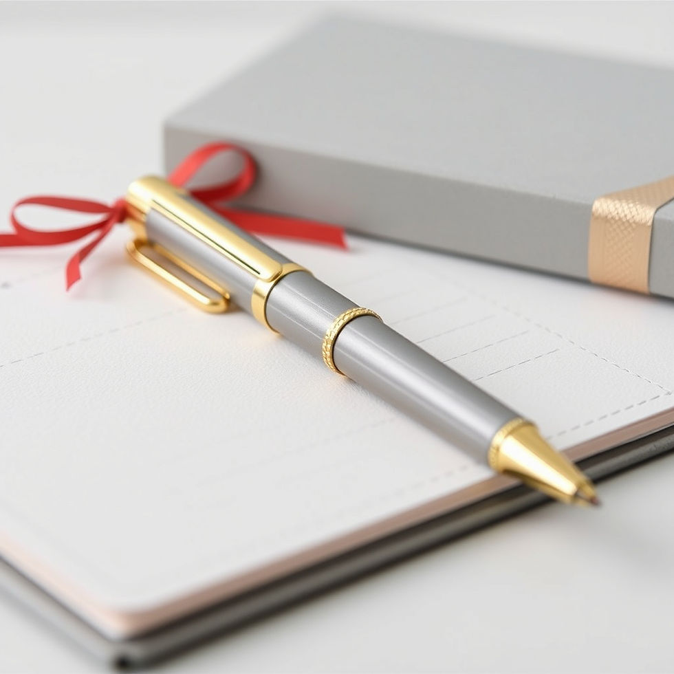 corporate gifts diary pen