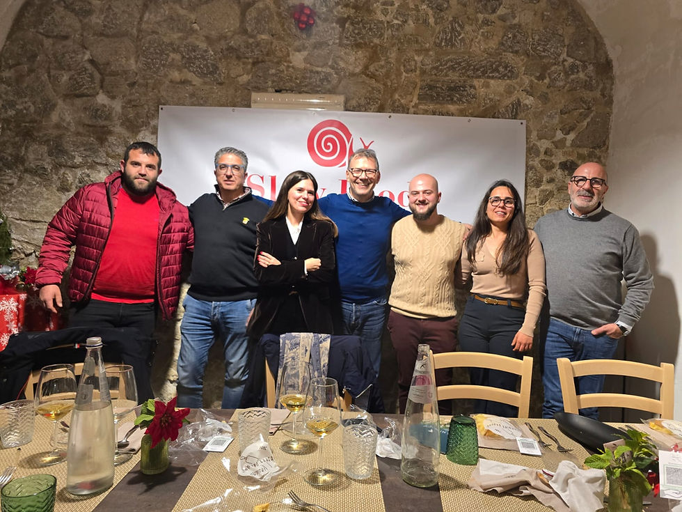 Da sx: Domenico Mangiapane, Marcello Di Franco, Alessandra Ferrari, Maurizio Giamberduca, Paolo Ferlisi, Irene Miceli Soletta, Angelo Longo