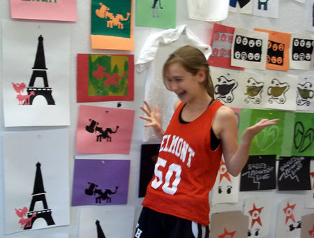 Teen Art Studio: Ragged Mt. Band T-shirt project