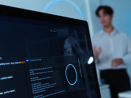 AI taking notes instead of a worker