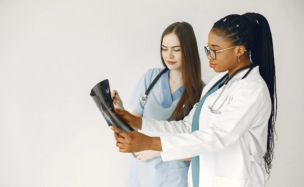 A youth worker in a hospital