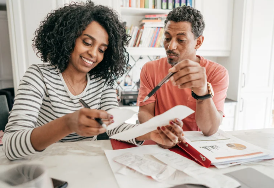 A business owner filing HST & Taxes