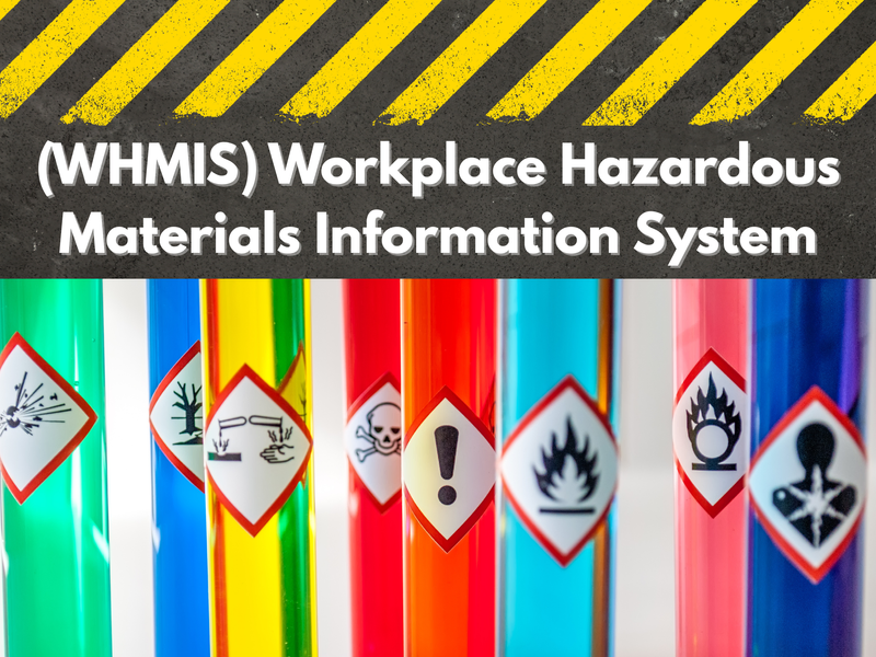 WHMIS Online Certification Canada photo of chemicals