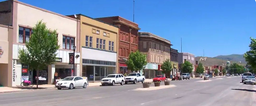 Downtown Montpelier / bustling with business (?)