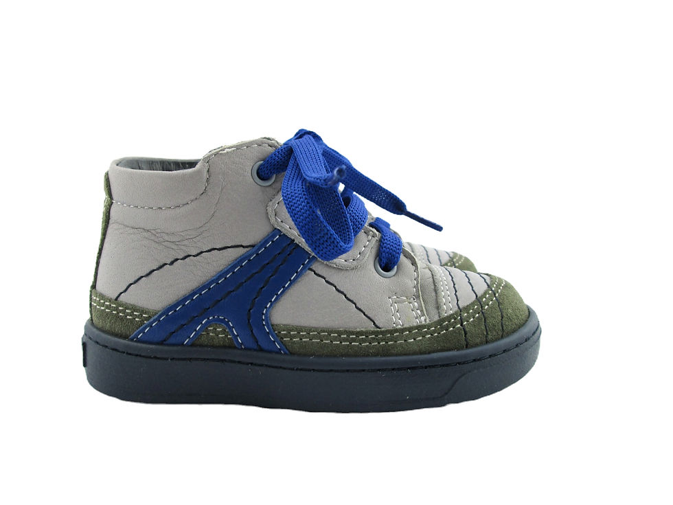 Miniatură: Ghete kaki/grigio/marino