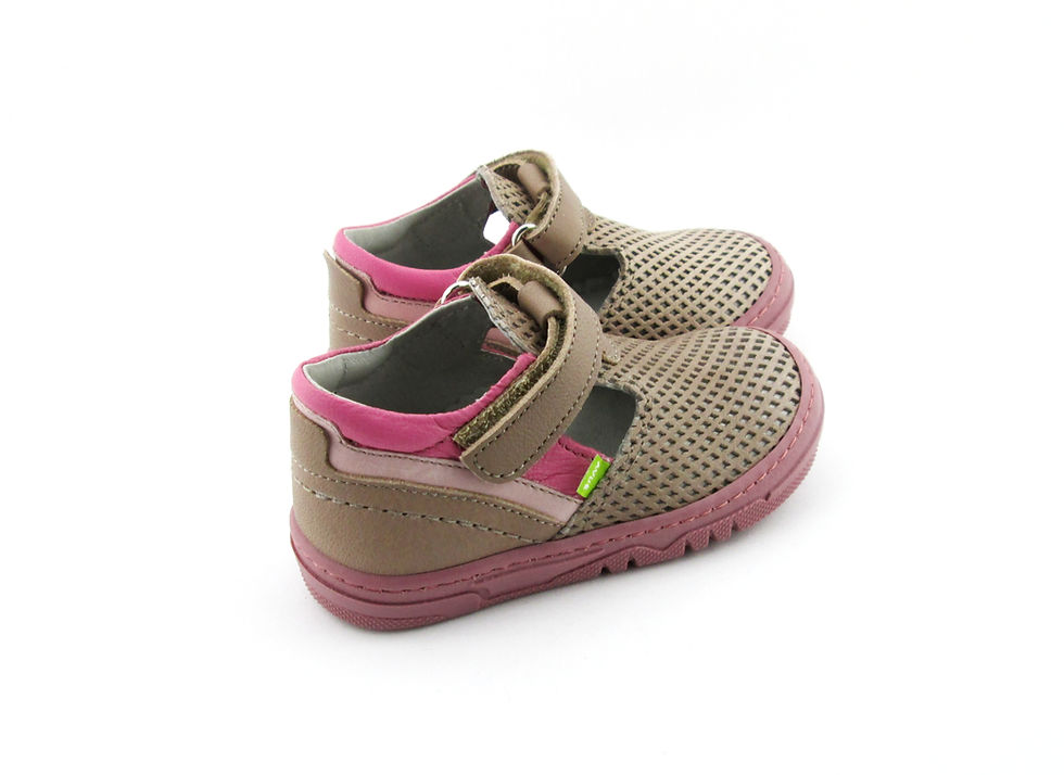 Miniatură: Pantofi decupati tourmaline/roz/fuxia
