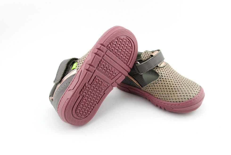 Miniatură: Pantofi decupati tourmaline/laminato/zinco