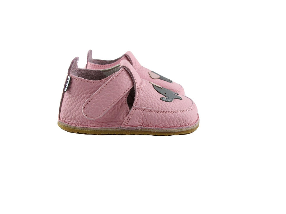 Miniatură: Barefoot roz ballet/elefant