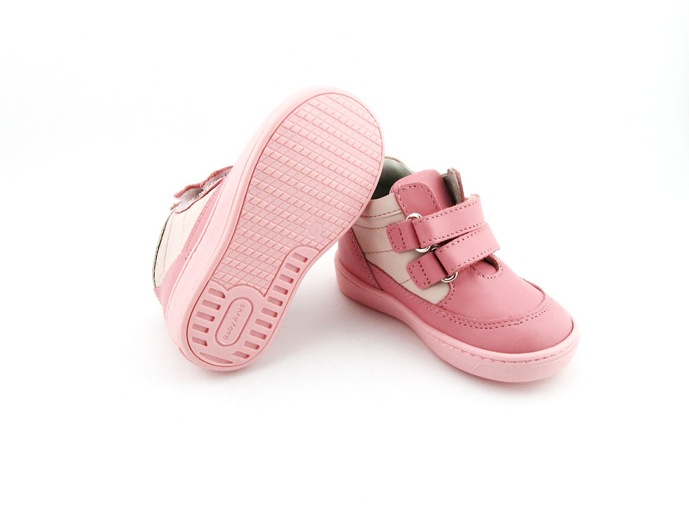 Miniatură: Ghete baby/roz prafuit