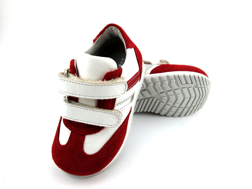 Miniatură: Adidaşi roşu corai/alb