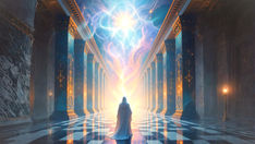 Espírito adentrando as Galerias de Amenti