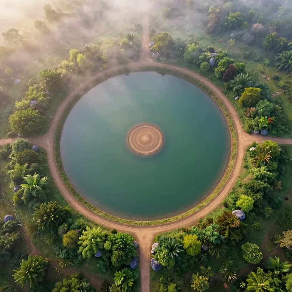 Imagem do Cantinho dos Anciãos criada por i.a.