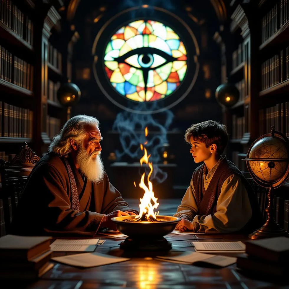 O verdadeiro mestre não impõe; ele acolhe.   Imagem do Sol da Alvorada criada por i.a.