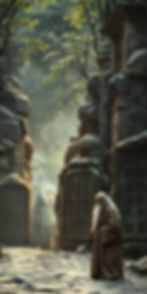 As dificuldades e incerteza da comprovação da existência do Mestre Laozi só aumenta sua aura de mistério e profundidade atemporal. Sua imagem passa a representar não apenas um sábio da Antiguidade, mas o arquétipo do mestre que se retira do mundo, que ensina pelo silêncio e que transmite o saber por meio da não-afirmação. Imagem do Cantinho dos Anciãos criada por i.a.
