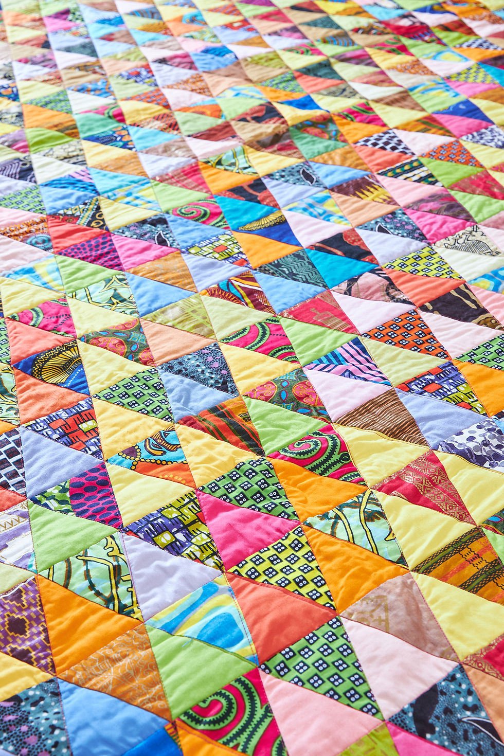 Thumbnail: African Pyramids Quilt