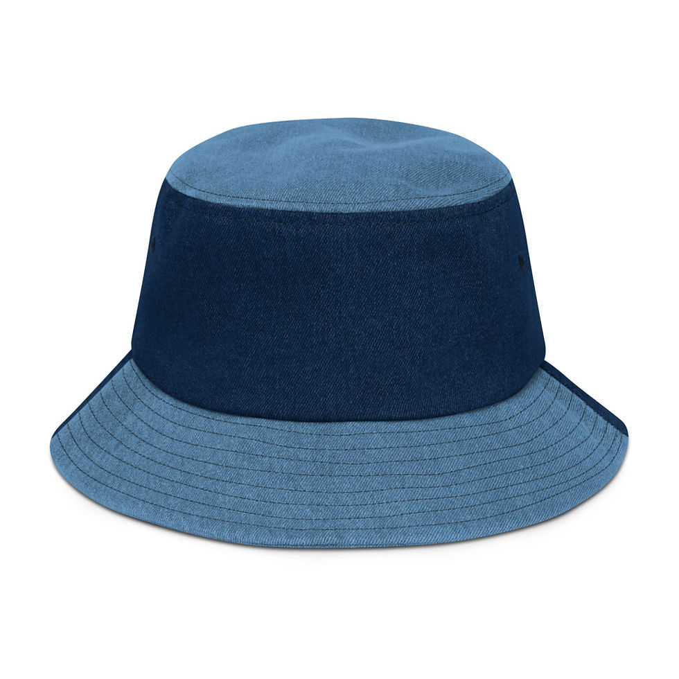 Thumbnail: Elevate Jesus Christ Denim bucket hat