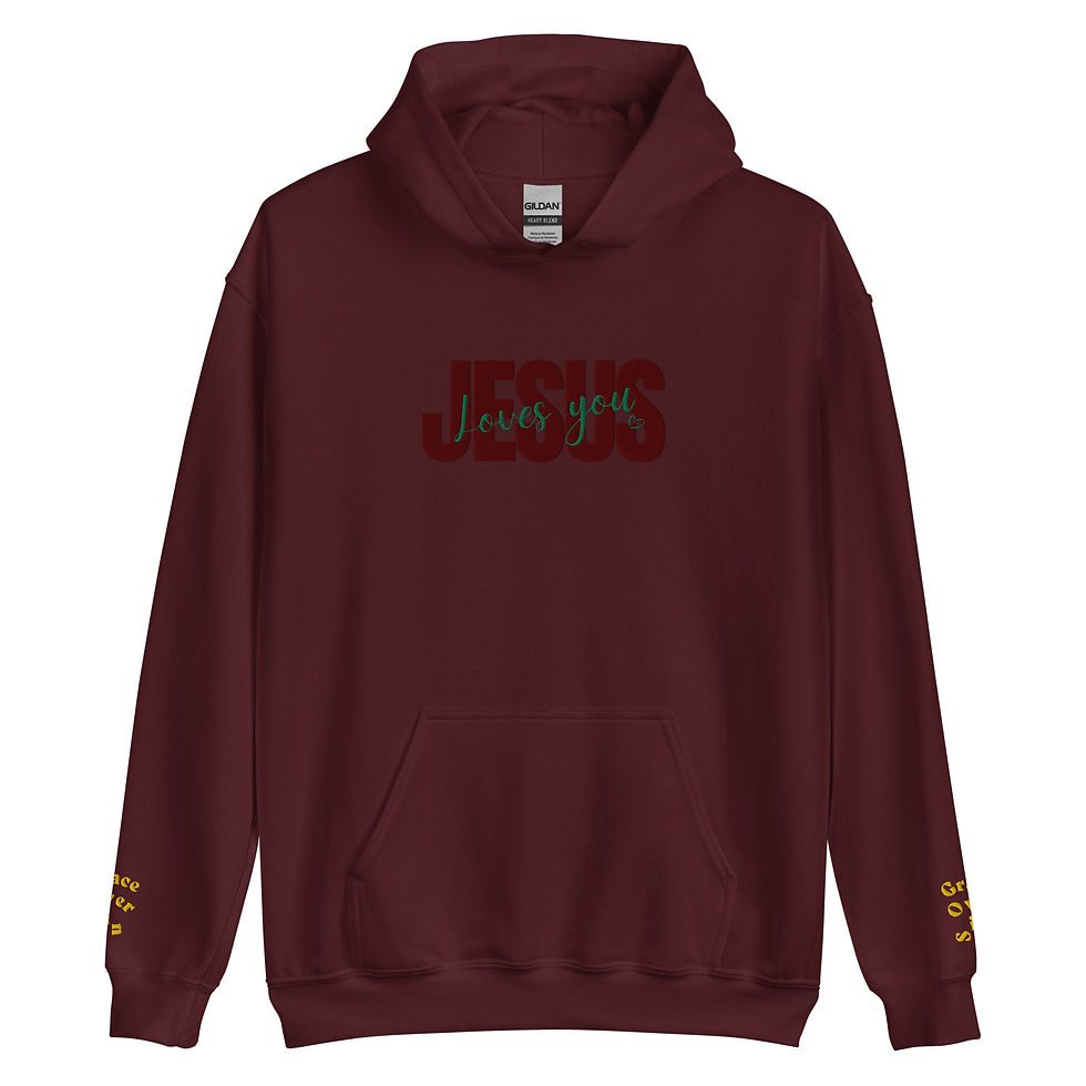 Thumbnail: Jesus loves you hoodie