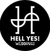 Logo vom Hochzeitsnetzwerk "Hell Yes!"
