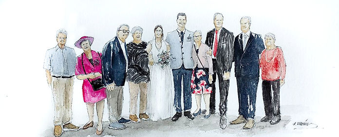 Eine Famliliencollage