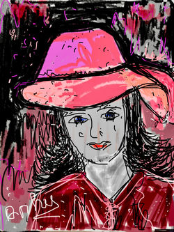 62TABLETTE ELEGANTE EN ROSE