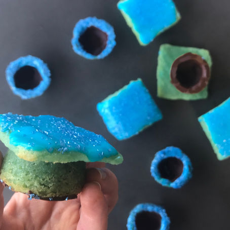 Graduation Cap Sugar Cookie Shots!!