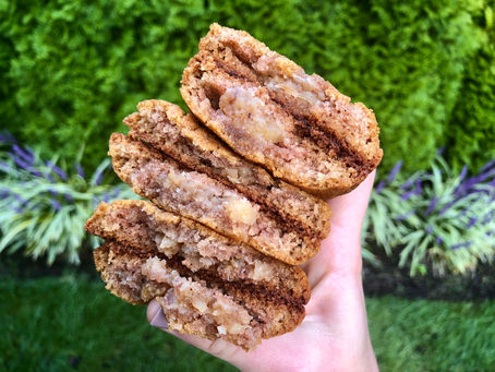 Spiced Apple Jam-Stuffed Honey Cookies