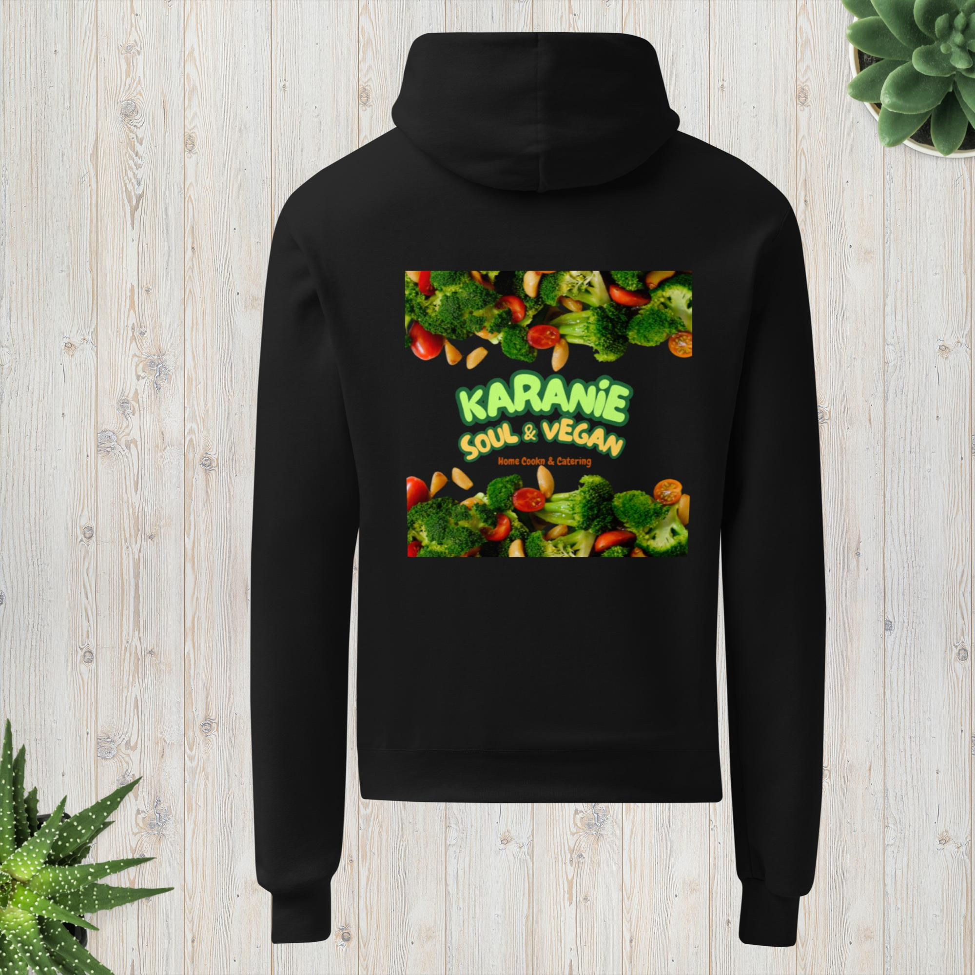 Karanie Soul & Vegan (Unisex Champion Hoodie)