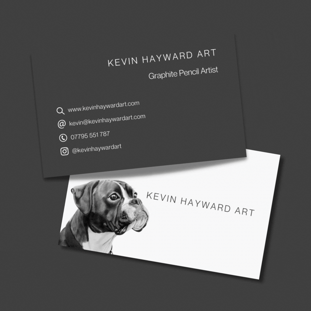 Hayward Studio business card designed by Coco & Bella Creative Design