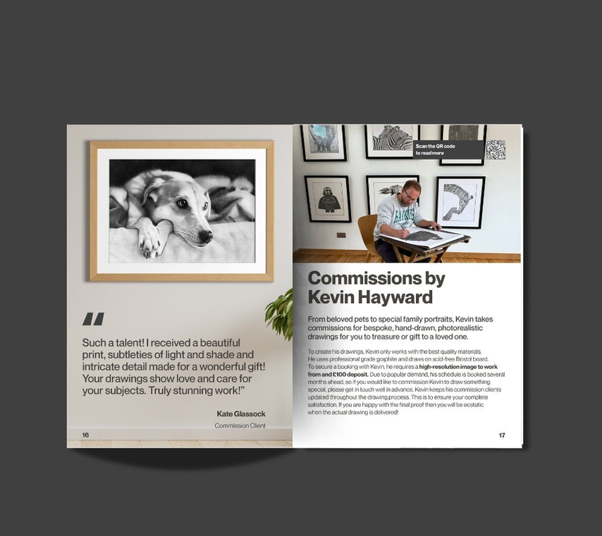 Hayward Studio brochure designed by Coco & Bella Creative Design