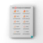 Poster: The 10 Stages of Burnout, with ten stages and visual descriptions of each