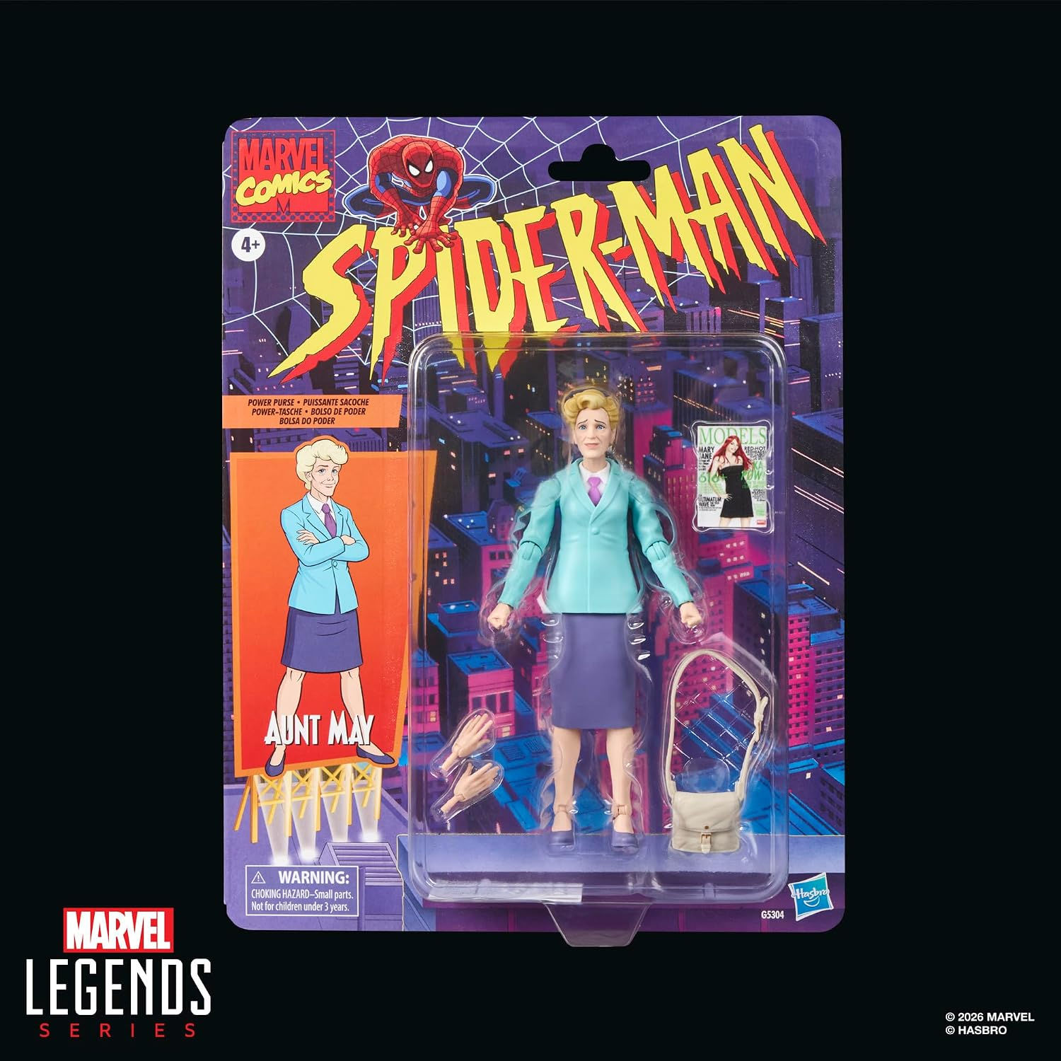 Фігурка Marvel Legends Людина-Павук Тітонька Мей