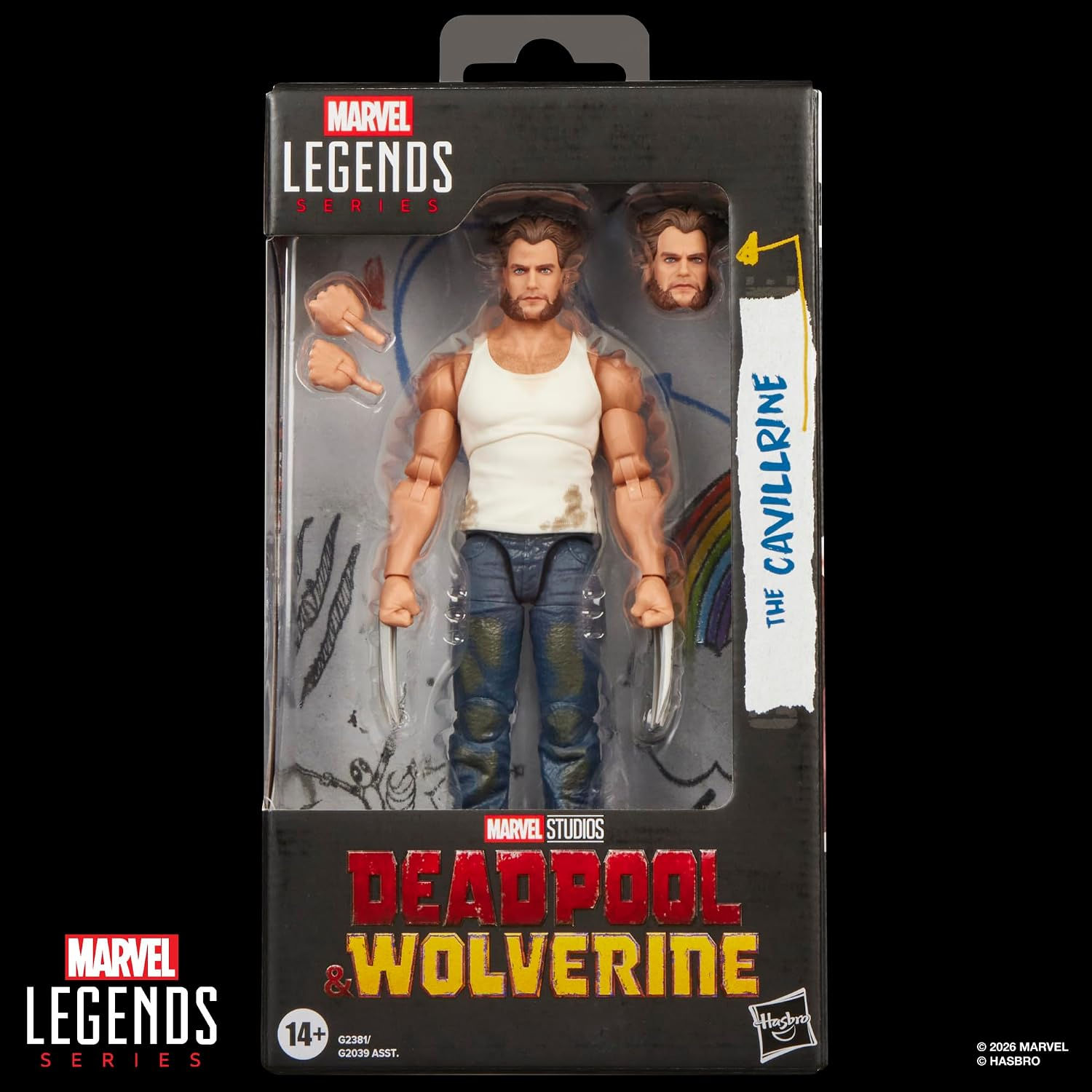 Фігурка Marvel Legends Дедпул і Росомаха Кавіллмаха