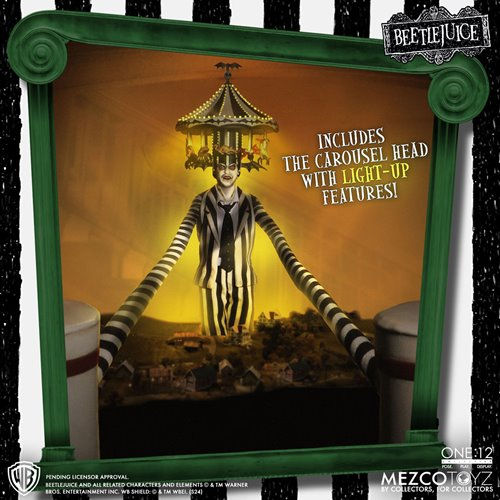 Прев'ю: Фігурка Deluxe One:12 Collective Бітлджюс