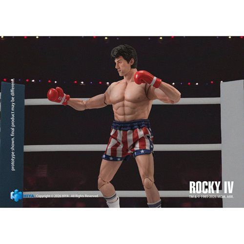 Прев'ю: Фігурка HIYA Exquisite Super Series Роккі IV Боксер