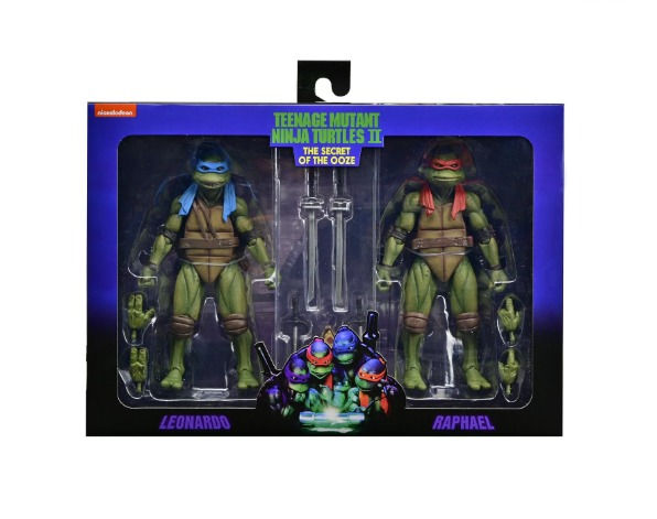 Фігурки TMNT Черепашки Ніндзя 2: Таємниця Препарату Леонардо і Рафаель
