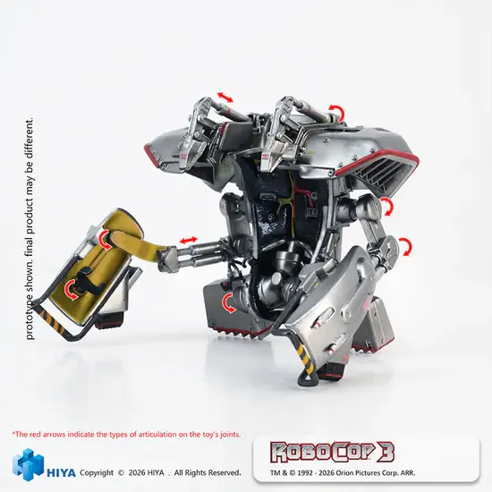Прев'ю: Фігурка Hiya Exquisite Super Series RoboCop 3 Робокоп
