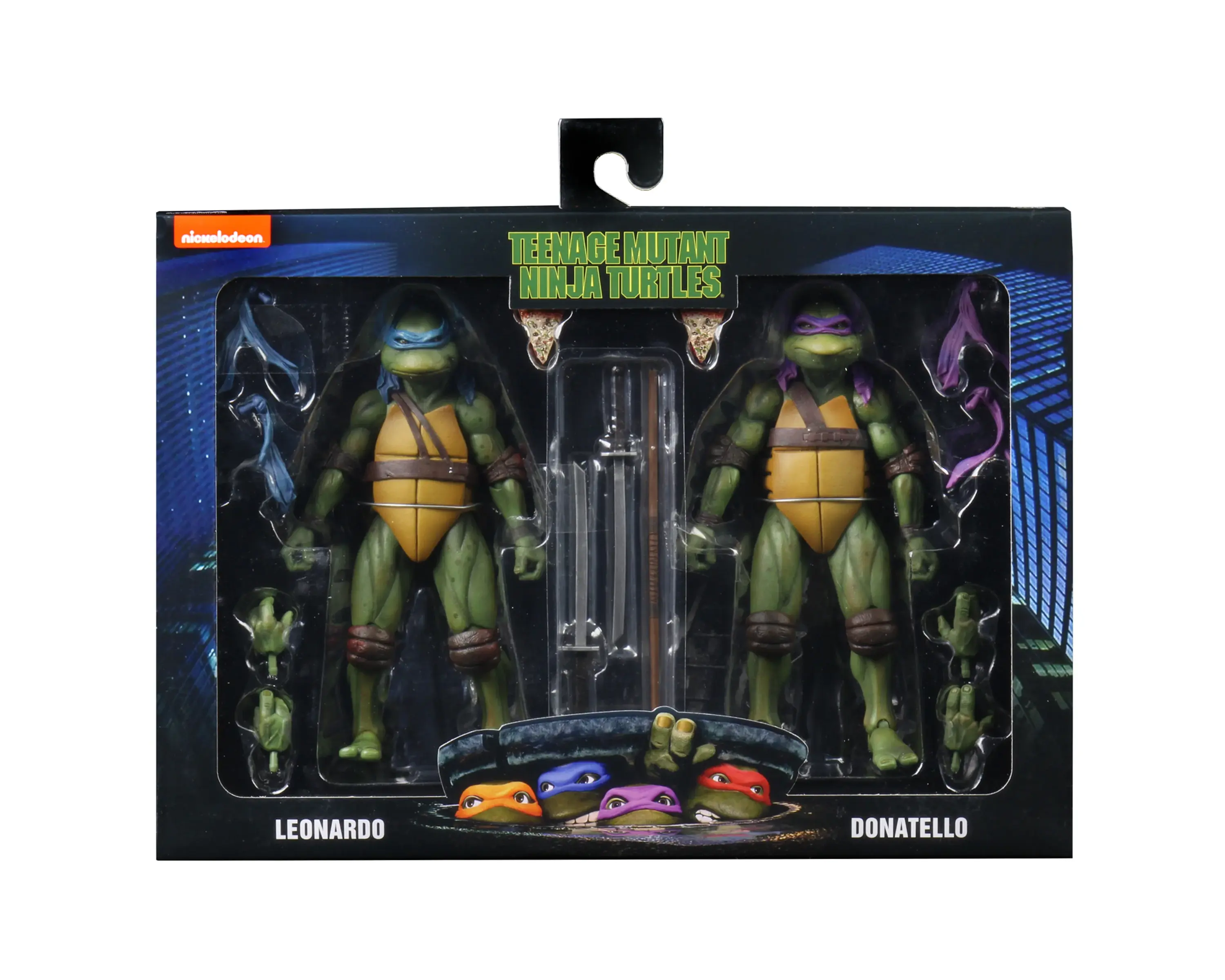 Фігурки NECA TMNT Леонардо і Донателло